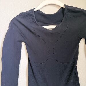 Black Long Sleeve Fabletics Women's Top